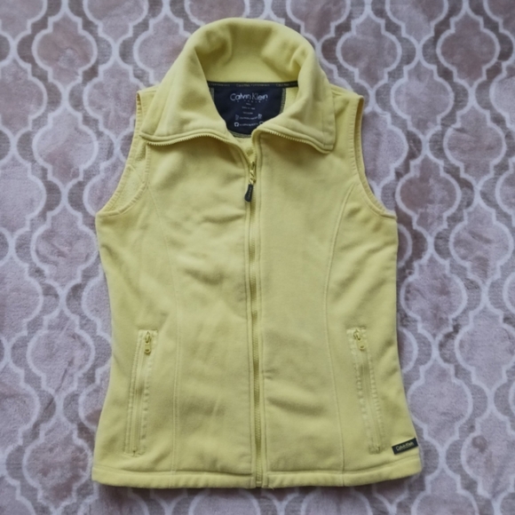 Calvin Klein Fleece Vest, Size S - Picture 2 of 7